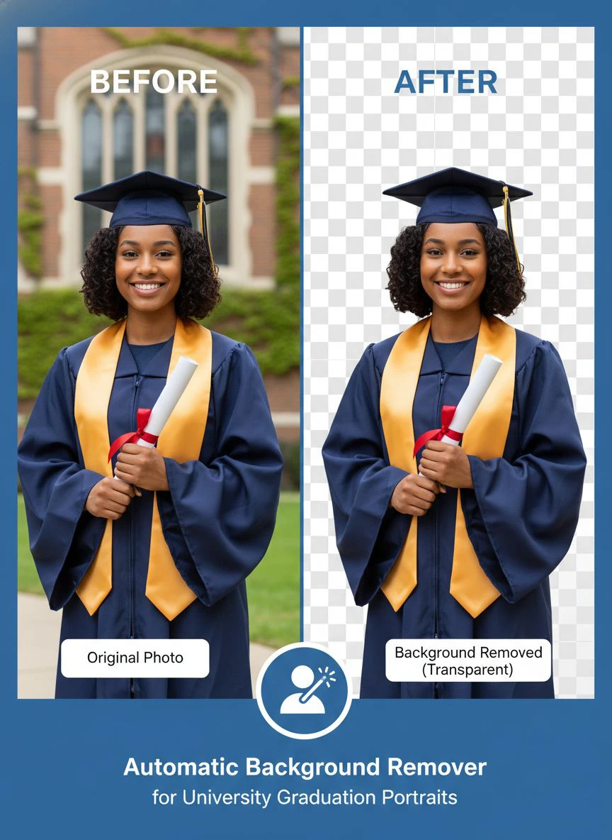 automatic background remover for university graduation portraits - Professional Guide